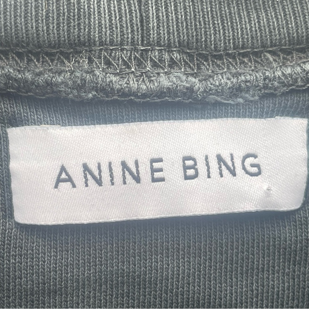 Anine Bing Anine Bing - City Love Sweatshirt in Charcoal, Streetwear, Grunge, S - Picture 12 of 13
